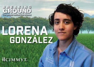 CIMMYT's Lorena Gonzalez fast-forwards action on hunger using technology