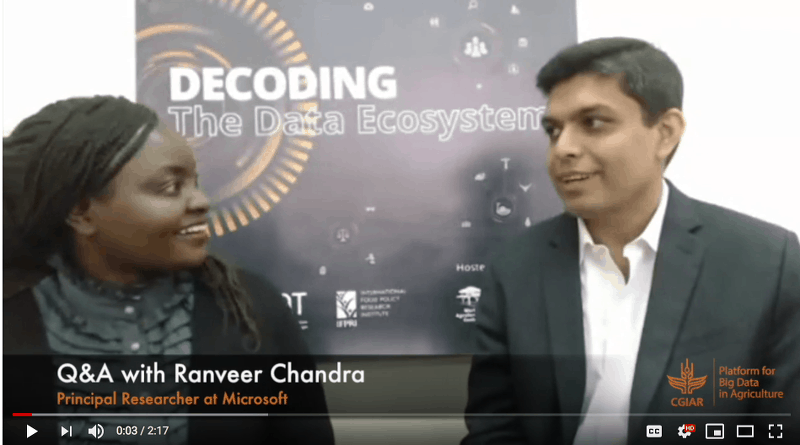 Q&A with Ranveer chandra from Microsoft