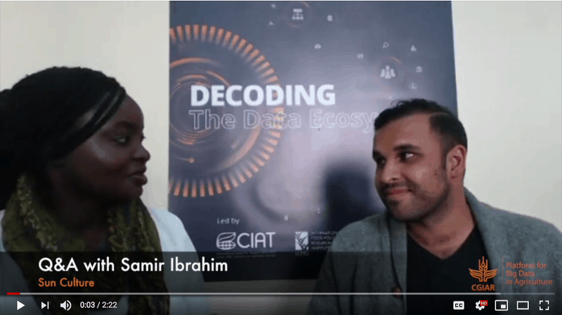 Q&A with Samir Ibrahim from Sun Culture