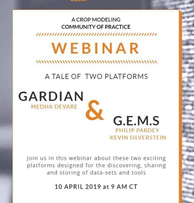 Webinar – Tale of Two Platforms: GEMS & GARDIAN