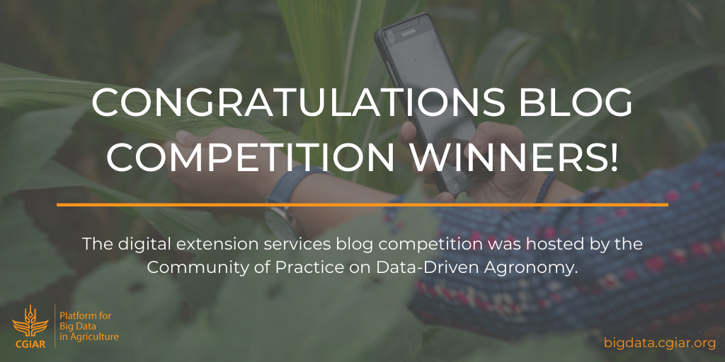 DIGITAL EXTENSION SERVICES BLOG COMPETITION WINNERS