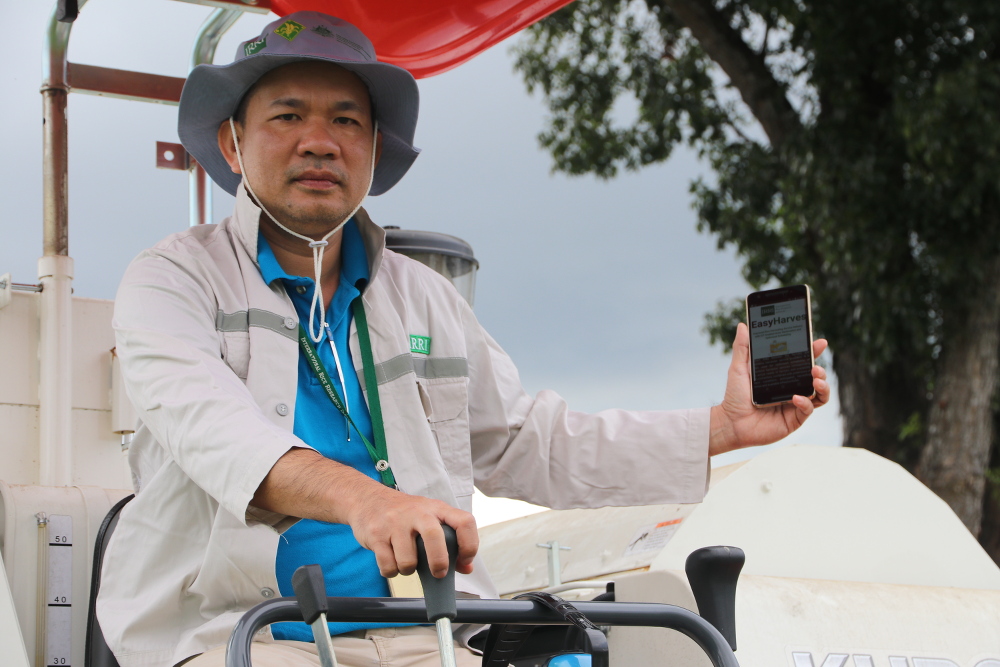 Uber for tractors: a digital tool to cut rice losses