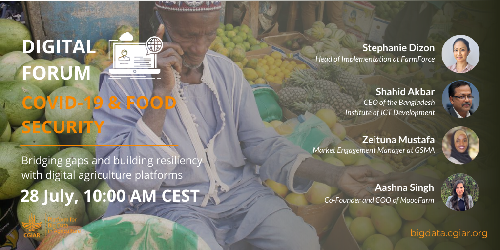 [DISCUSSION SERIES] Big data solutions to COVID-19 & food security: (Eps. 5) Bridging gaps & building resiliency with digital agriculture platforms – Part 2