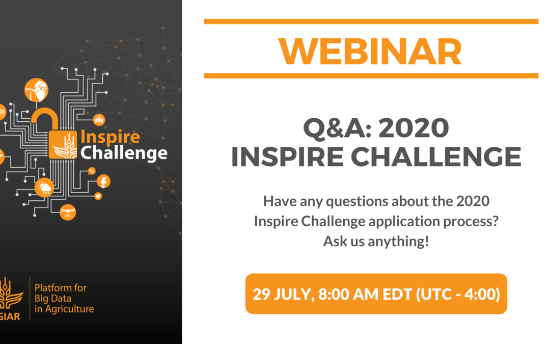 WEBINAR – 2020 Inspire Challenge Q&A