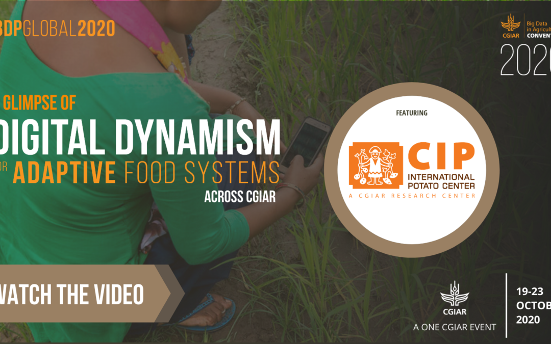 A glimpse of Digital Dynamism for Adaptive Food Systems at CGIAR: International Potato Center