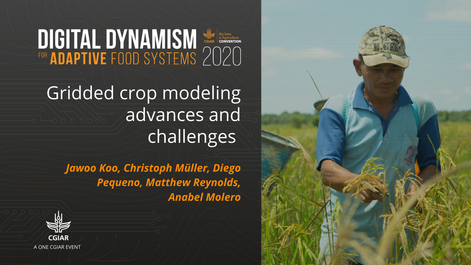 2020 Convention session - Gridded crop modeling advances & challenges