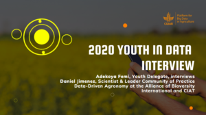 2020 Youth in Data Video Interview - Adekoya Femi and Daniel Jiménez