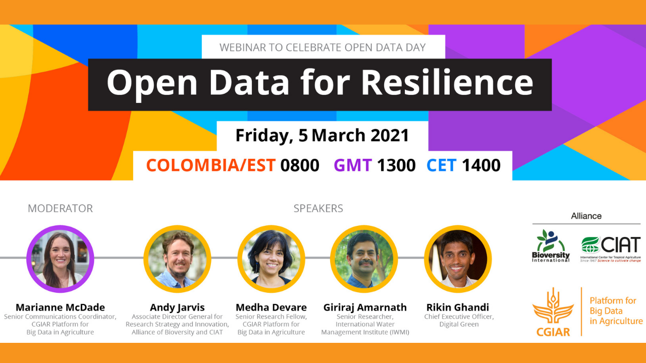 Webinar – 2021 Open Data Day: Open Data for Resilience