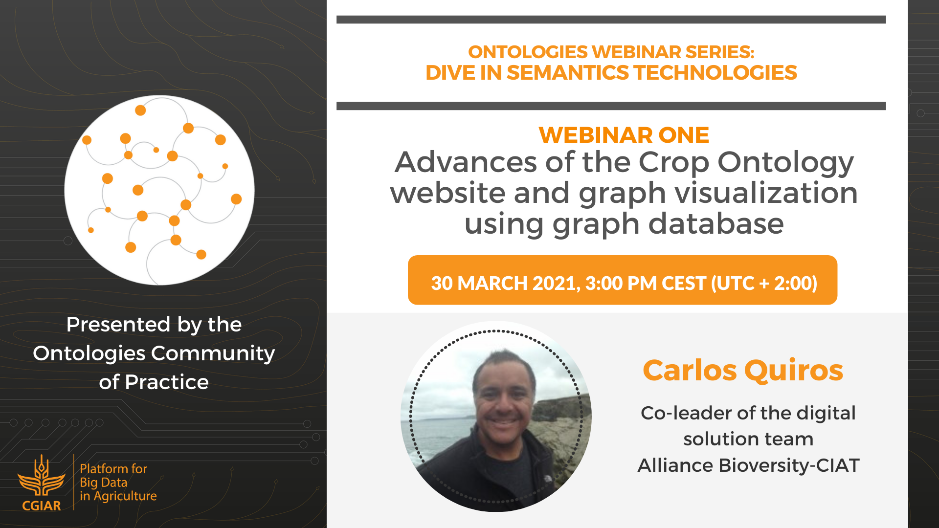 Webinar – Advances of the Crop Ontology website and graph visualization using graph database