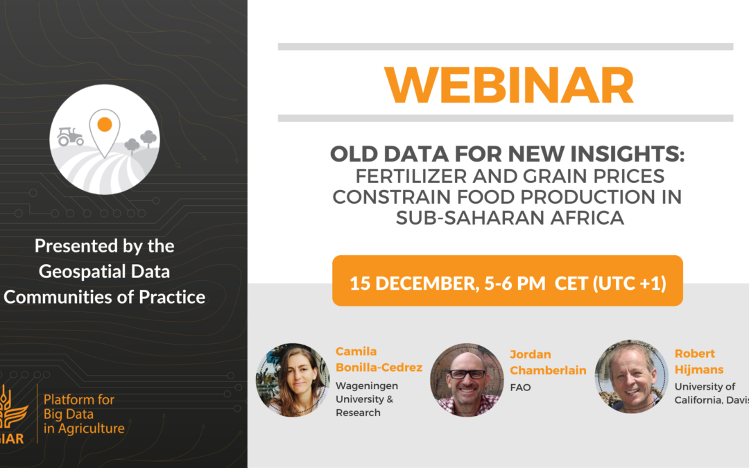 Webinar – Old data for new insights